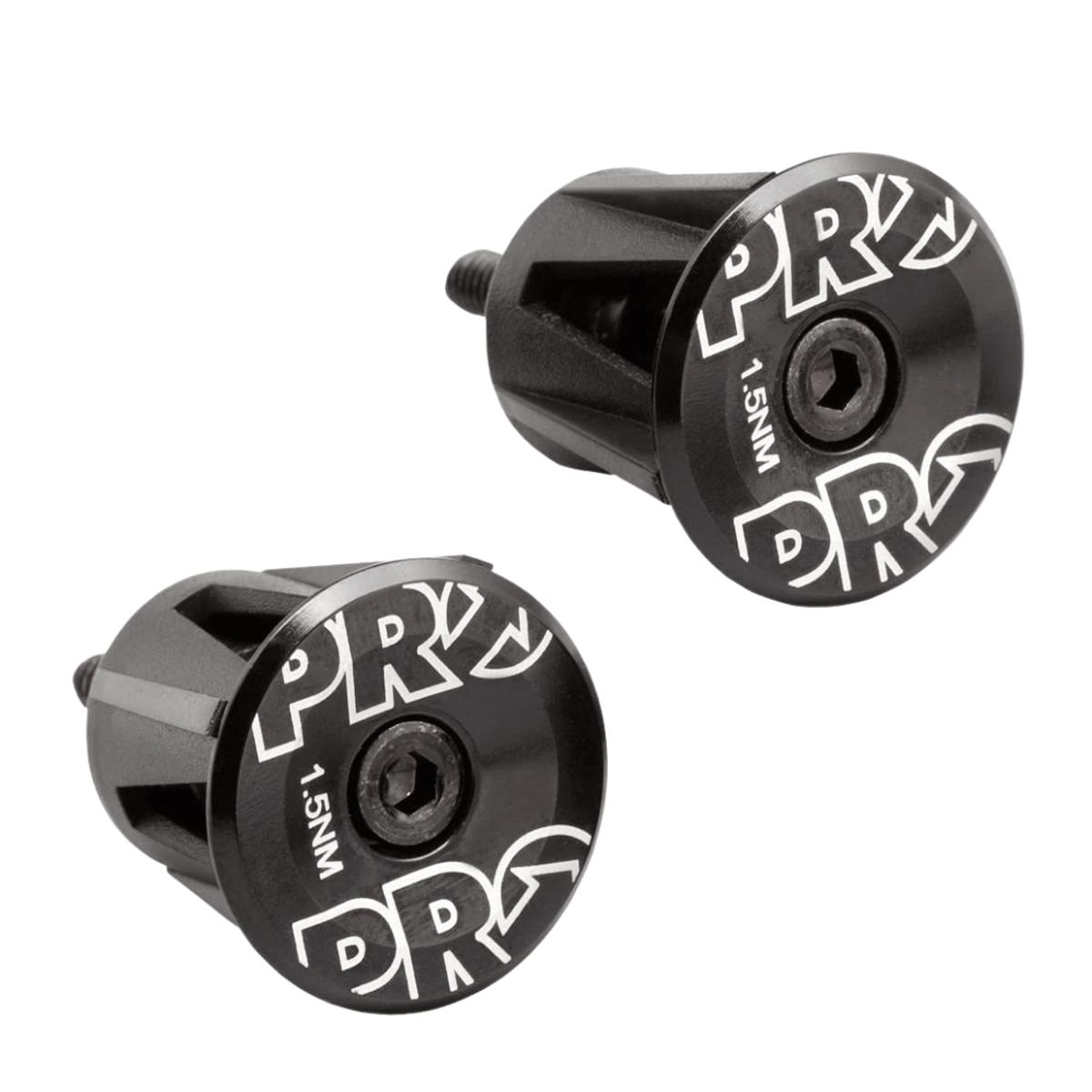 Τάπες τιμονιού PRO black aluminum